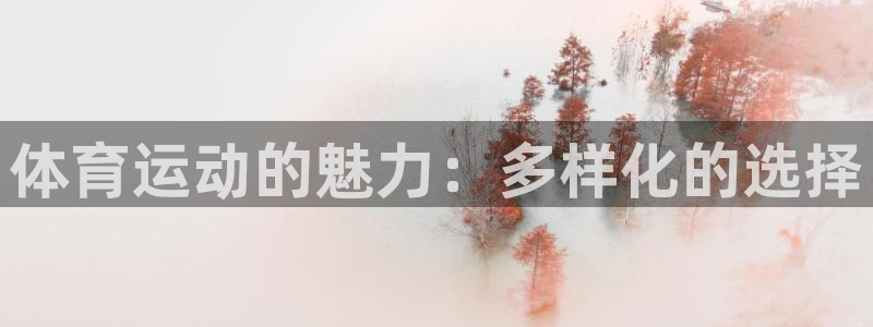 即嗨体育官网：体育运动的魅力：多样化的选择