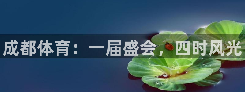 即嗨体育抢先版：成都体育：一届盛会，四时风光